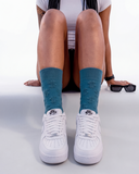 Teal Money Socks