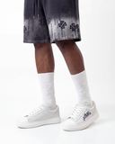 White Money Socks