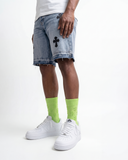 Lime Green Money Socks