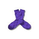 Purple Money Socks with 3D dollar sign design clean vector style product image